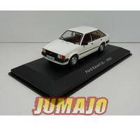 HAC25 1/43 NOREV Hachettes GRECE : FORD ESCORT GL 1982 blanche