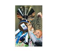 HACERR Fotografia autografata a mano, motivo: Calcio, Luciano Spalletti, Napoli, stampa artistica da parete per soggiorno e camera da letto, 20 x 30 cm