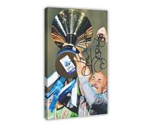 HACERR Fotografia autografata a mano, motivo: Calcio, Luciano Spalletti, Napoli, stampa artistica da parete per soggiorno e camera da letto, 20 x 30 cm