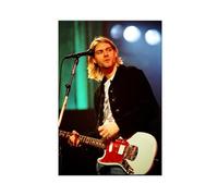 HACERR Poster su tela, motivo: Kurt Cobain, leggenda della musica, Nirvana, Young, vintage, decorazione artistica da parete per soggiorno, camera da letto, 30 x 45 cm