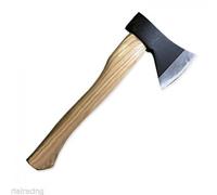 HACHA CON MANGO DE MADERA 410MM