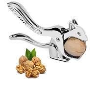 Hachera Clip in Noce di Acciaio Inossidabile, Schiaccianoci in Metallo, Schiaccianoci per Noci, Nut Cracker Sheller, Strumento Noci Schiaccianoci, Pinze in Noce, Schiaccianoci per Noci, per Castagne