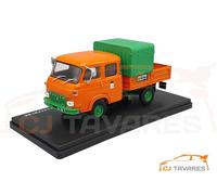 HACHETTE RENAULT SAVIEM SG 2 MB 35 BENNE CABINA DOPPIA JEANS LEFEBVRE 1/43