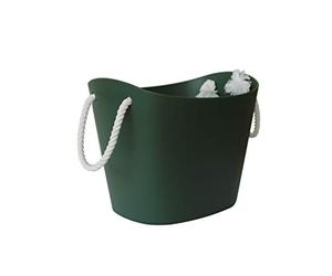 Hachiman - Cesto portaoggetti Balcolore, 7 litri, colore: Verde scuro