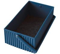 Hachiman Omnioffre - Contenitore impilabile, misura piccola, colore: Blu marino