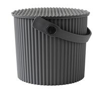 Hachiman Omnioutil - Secchiello multifunzione 4 l, colore: grigio/solido