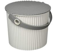 Hachiman Omnioutil - Secchio con coperchio, colore: Grigio