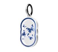 Hacintre custodia cover porta samsung galaxy smart tag 2, airtag galaxy tag 2 android per samsung, braccialetto porta samsung smart tag 2 portachiavi protezione case originale