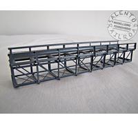 Hack 21100 - N 1:160 - ponte ferroviario a singolo binario in metallo lungo 15 c