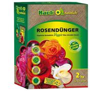Hack-Bio Rosendünger 2 kg Blumendünger Gartendünger Balkondünger