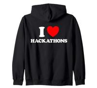 Hackathon Amore Divertente Hack con Evento Codice Hacking Concorso Fan Felpa con Cappuccio