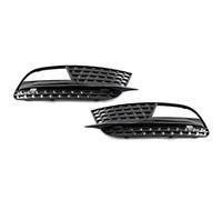 HACKBEPW Auto Paraurti Anteriore Fendinebbia Telaio Copertura Paraurti Per Audi A5 2012-2016 8T0807681H 8T0807682H Auto Fendinebbia Cornice Copertura(No through holes)