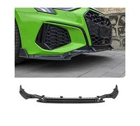 HACKBEPW Per Audi A3 Per S-line 2021 2022 Auto 3 Pz Paraurti Anteriore Labbro Diffusore Spoiler Deflettore Guard Splitter Mento Pala Grembiule Body Kit(Carbon fiber look)