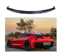 HACKBEPW Per Chevrolet Per Corvette C7 Z06 2014-2017 Auto Reale In Fibra Carbonio Posteriore Tronco Spoiler Diffusore Splitter Portellone Posteriore Coda Ala Body Kit