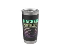 Hacker Bicchiere termico in acciaio inox doppia parete