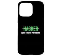 Hacker Cyber Security Professionals Ethical Hacker Uomo Custodia per iPhone 15 Pro Max
