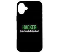 Hacker Cyber Security Professionals Ethical Hacker Uomo Custodia per iPhone 16 Plus