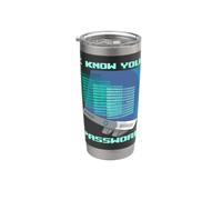 Hacker Cybersecurity Conosci la tua password Funny Network Admin Bicchiere termico in acciaio inox doppia parete