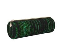 Hacker Era - Astuccio per matite e matite, in poliuretano, portatile, per cancelleria e cosmetici, per uomo e donna