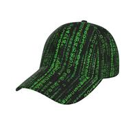 Hacker Era - Cappello da baseball unisex di alta qualità, regolabile, leggero, stile polo, tesa curva, colore nero