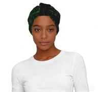 Hacker Era - Cappello turbante da donna, morbido, elasticizzato, alla moda, per la perdita dei capelli, per lo shopping quotidiano