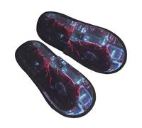 Hacker Era Donna Uomo Scarpe Da Casa Morbide Pantofole Calde Slippers Per Interno Casa Esterno L