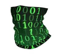 Hacker Era - Scaldacollo con stampa, unisex, antivento, maschera per il viso, sciarpa per sport con clima freddo