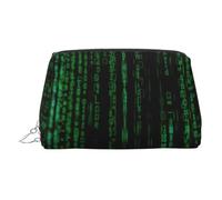 Hacker Era Trousse da toilette, organizer da viaggio per pennelli da trucco, rossetti, Argento, Taglia unica, Beauty case