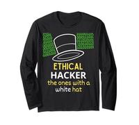 Hacker etico quelli con Un White Hat Cybersecurity Maglia a Manica