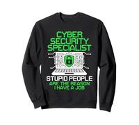 Hacker IT Tech La ragione Hacking Cybersecurity Specialist Felpa