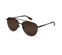 Hackett London 1148 Occhiali da sole da uomo, 56 x 15 x 140 mm, 002 nero opaco