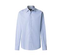 Hackett London Camicia 'End On End' navy / blu chiaro / bianco Uomo Hackett London XL