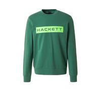 Hackett London Felpa 'ESSENTIAL' lime / verde scuro Uomo Hackett London S lime / verde scuro