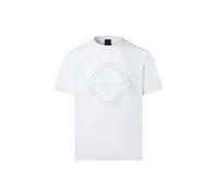 Hackett London Maglietta 'Club House' grigio / bianco Uomo Hackett London S grigio / bianco