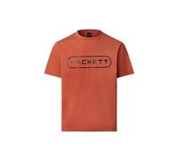 Hackett London Maglietta 'Essential' mandarino / nero Uomo Hackett London S