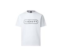 Hackett London Maglietta 'Essential' nero / bianco Uomo Hackett London XL
