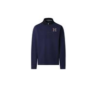 Hackett London Maglietta 'Heritage' blu reale / rosso vino / nero Uomo Hackett London XL blu reale / rosso vino / nero