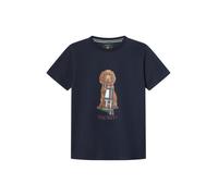 Hackett London Maglietta 'Heritage Harry' blu notte / marrone / verde scuro Bambini Hackett London 164-170 blu notte / marrone / verde scuro