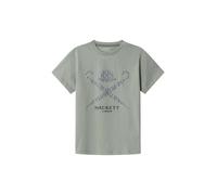 Hackett London Maglietta 'Tiger' grigio chiaro / grigio scuro / oliva / nero Bambini - Bimbo - Ragazzo (taglie 140-176) - Abbigliamento - Maglie e camicie - T-shirt Hackett London 50-92