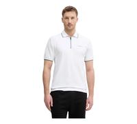 Hackett - Polo Zip Classica Manica Corta City - - Tops - Uomo - Bianco - L