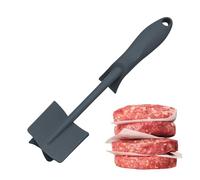 Hackfleisch Zerkleinerer mit 5 Klingen - Hitzebeständiger Fleischstampfer aus Nylon - Manueller Meat Chopper & Kartoffelstampfer für Rindfleisch, Burger & - /Schwarz