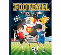Hackney And Jones Football Activity Book for Kids ages 4-8 (Tascabile)