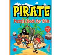 Hackney And Jones Pirate Puzzle Book for Kids ages 4-8 (Tascabile)