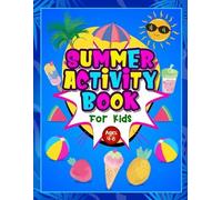 Hackney And Jones Summer Activity Book for Kids ages 4-8 (Tascabile)