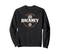 Hackney East London Inghilterra Coordinate Label 2C Felpa