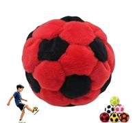 Hacky Sack Footbag,soccer Footbags Hacky Sack,Compact Size Footbag,Soft-Touch Finish Kick Ball,Juggling Balls For Beginners,for Outdoor Indoor Party Games, Balance & Coordination Training(A)