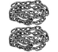 Haconba Confezione da 2 catene di plastica per Halloween, decorazioni per prigione, per feste di Halloween, accessori cosplay, 4,5 m, (BB-43)