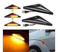Hacreyatu Dinamici LED Indicatore di direzione laterale per F-ord Focus Mk1 Europe Model 1998-2004, Mondeo MK3 2000-2007