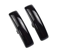 Hacreyatu Dinamici LED Indicatore di direzione laterale per Land Rover Range Rover Sport Discovery LR3 LR4 Freelander LR2 (nero)