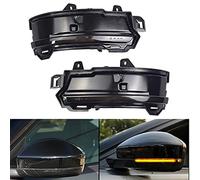 Hacreyatu Indicatori di direzione dinamici a LED nello specchietto retrovisore per Land-Rover Discovery Sport Range Rover Evoque Velar per J-aguar F-Pace E-Pace